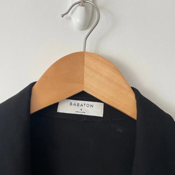 Aritzia Babaton Karl  Jumpsuit Black Size 4 - Picture 10 of 11